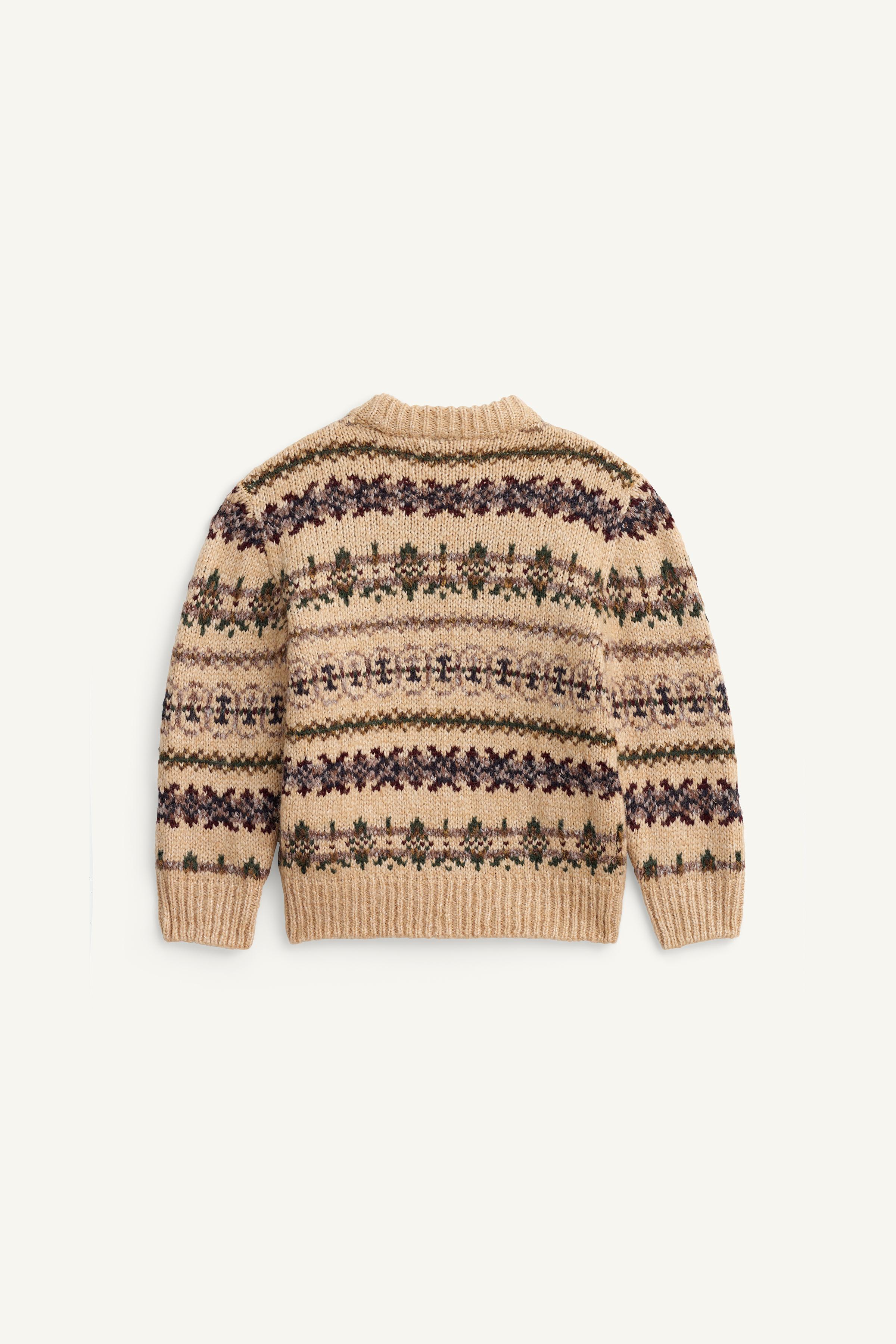 GRECA PRINT KNIT JUMPER LIMITED EDITION